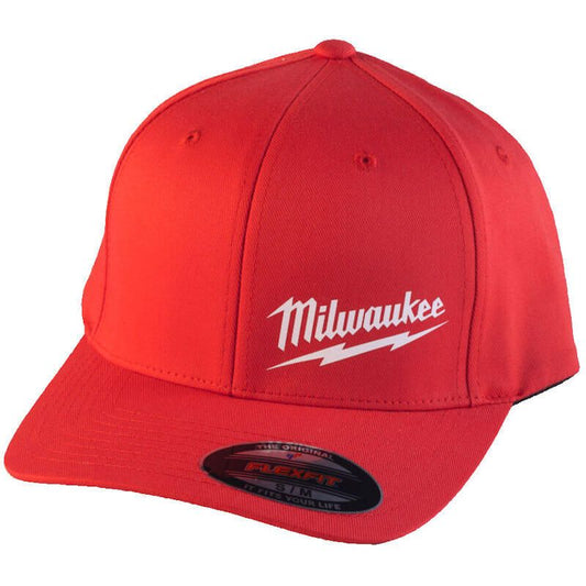Milwaukee L/XL Red Baseball Cap