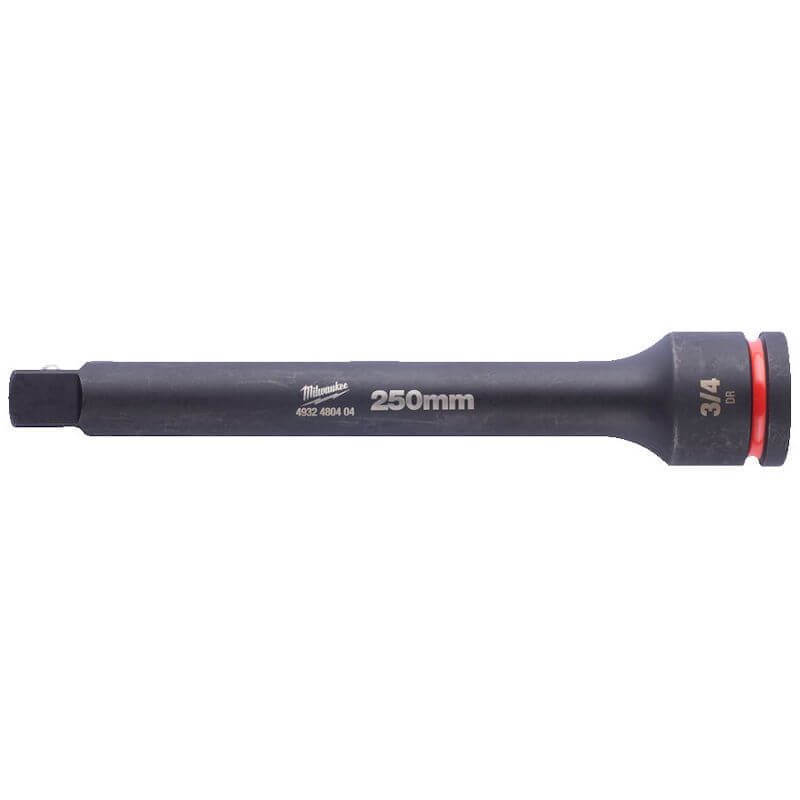 Milwaukee 250mm ShockWave Impact Duty 3/4" Drive Impact Socket Extension