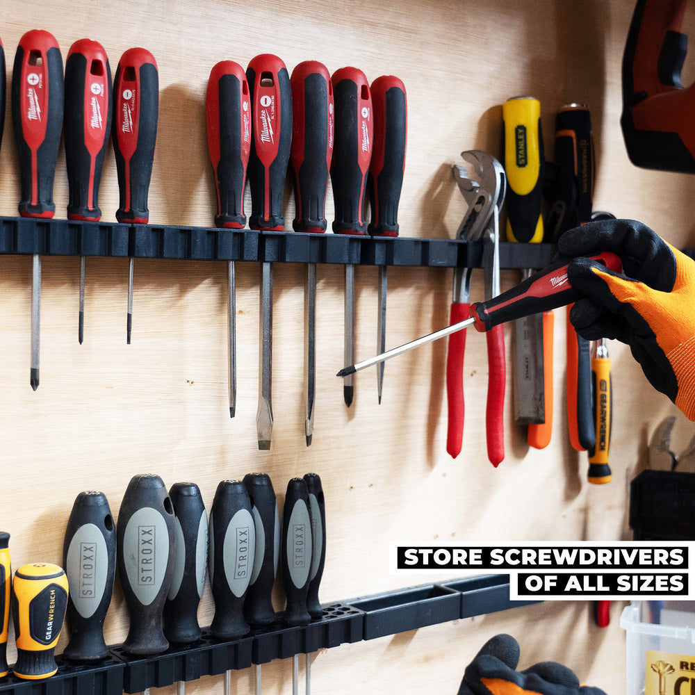 StealthMounts Wall Hive System Screwdriver Rack (4 Pack)