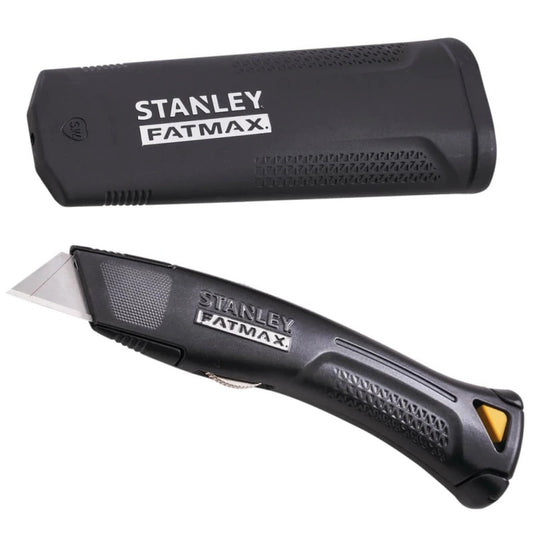 STANLEY® FATMAX® Heavy-Duty Fixed Blade Trade Knife & Holster (+10 Blades)