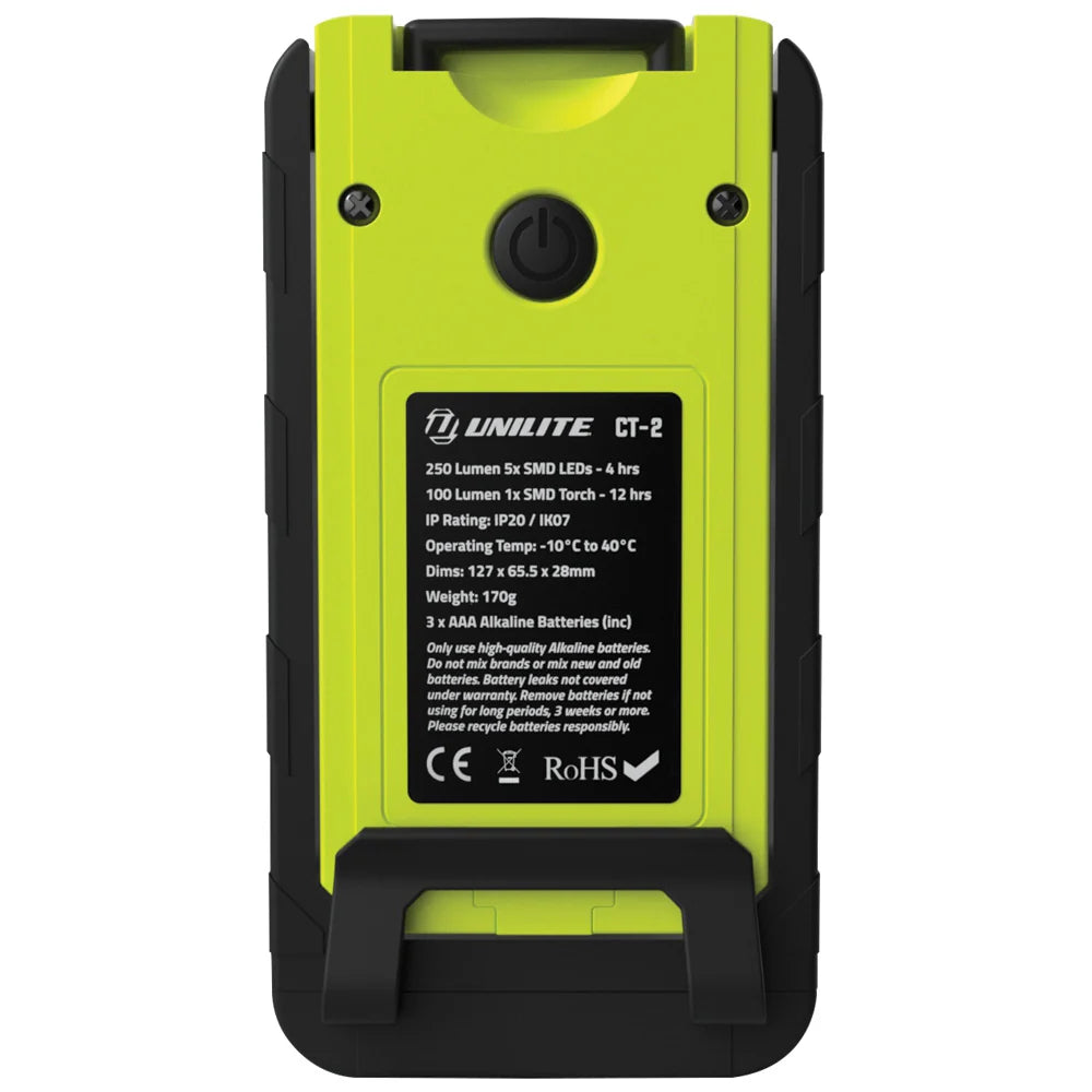 Unilite CT-2 Folding Compact Pocket LED Inspection Light (250 Lumens)