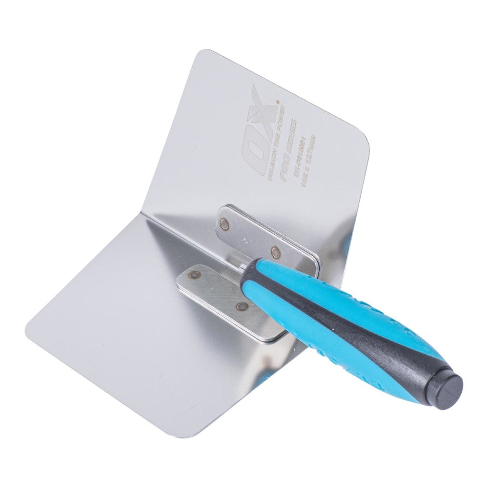 OX Pro Drywall Internal Corner Trowel 102mm x 127mm