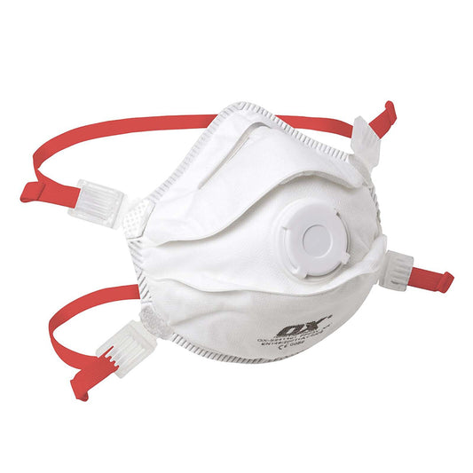 OX S312 FFP3V NR Moulded Valved Cup Respirator