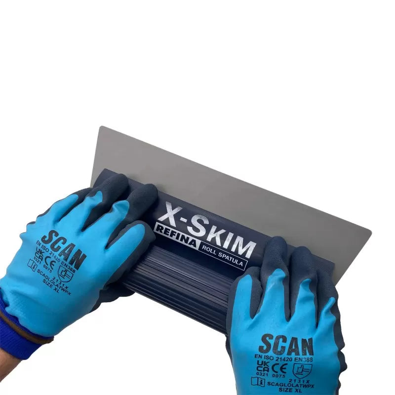 Refina X-SKIM Skimming Blade - 36” (900mm) Interchangeable PLAZI Roll Grip Plastering Spatula