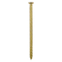 TIMCO 7.5 x 70mm Concrete & Masonry Screws - TX - Flat Countersunk - Yellow - Box of 100