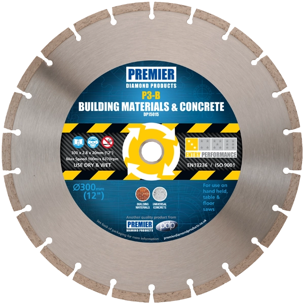 Premier P3-B Diamond Blade 125mm