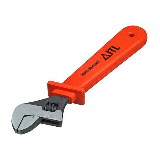 ITL Insulated Tools 200mm (8in) Insulated Adjustable Spanner