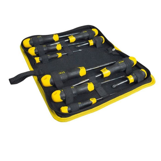 Stanley® 10 Piece Cushion Grip™ Screwdriver Set