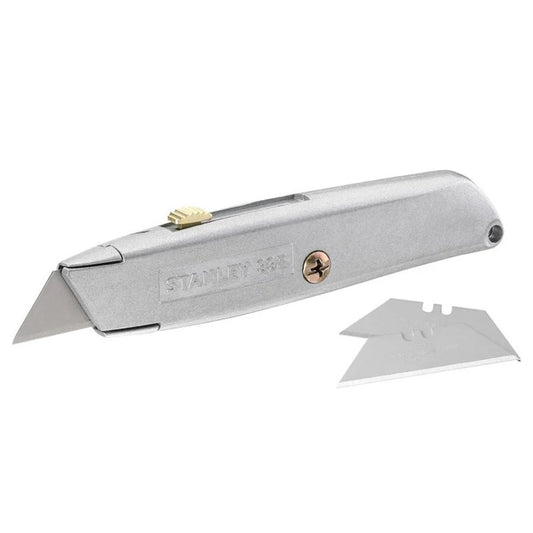 STANLEY® 199E Classic Fixed Blade Utility Knife With 3 Blades