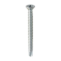 TIMCO Window Fabrication Screws - Countersunk - PH - Self-Tapping - Self-Drilling Point - Zinc 3.9 x 45mm
