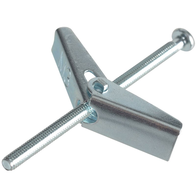 ForgeFix Plasterboard Spring Toggle ZP M3 X 50mm ForgePack of 8