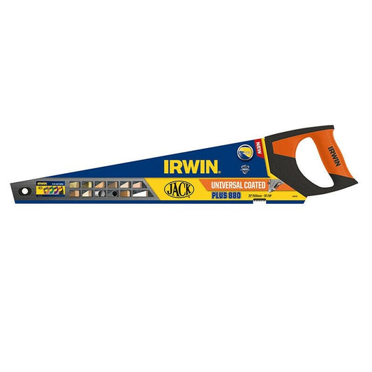 Irwin 880 UN Universal Hand Saw 550mm (22in) PTFE Coated 8tpi