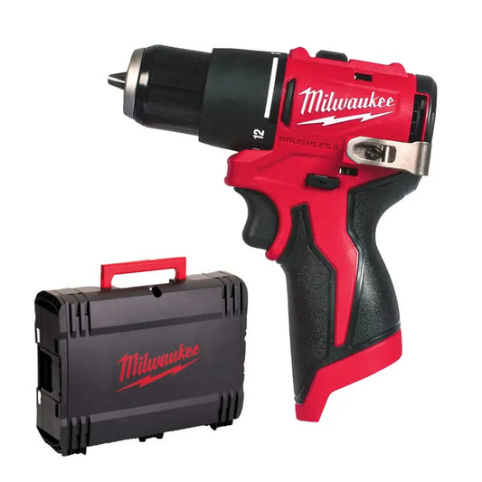 Milwaukee M12™ Compact Brushless Percussion Drill (Bare Unit)