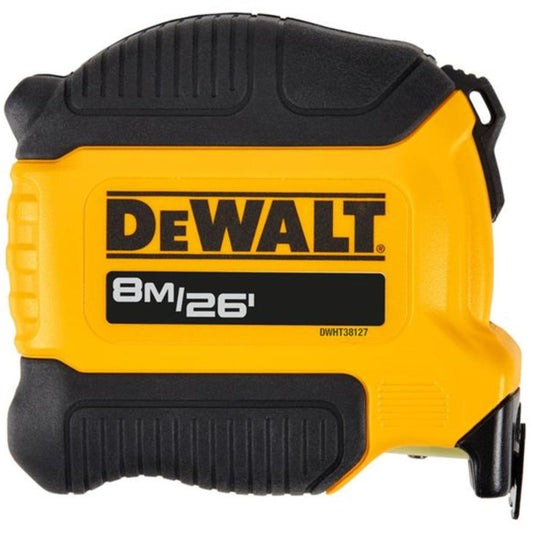 DeWalt Compact Series Tape Measure 8m/26ft (Width 28mm)