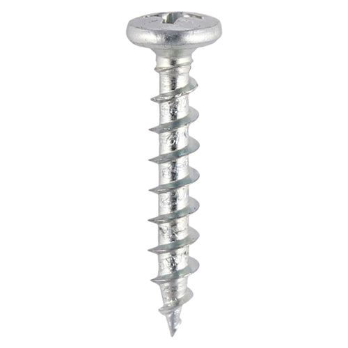 TIMCO 211Z Window Fabrication Screws - Friction Stay - Shallow Pan Countersunk - PH - Single Thread - Gimlet Point - Zinc 4.3 x 20