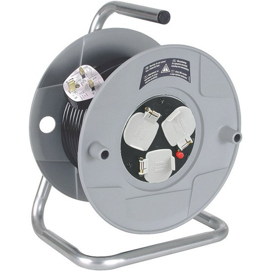 Brennenstuhl Cable Reel – 25 Metre Cable – Heavy Duty Cable