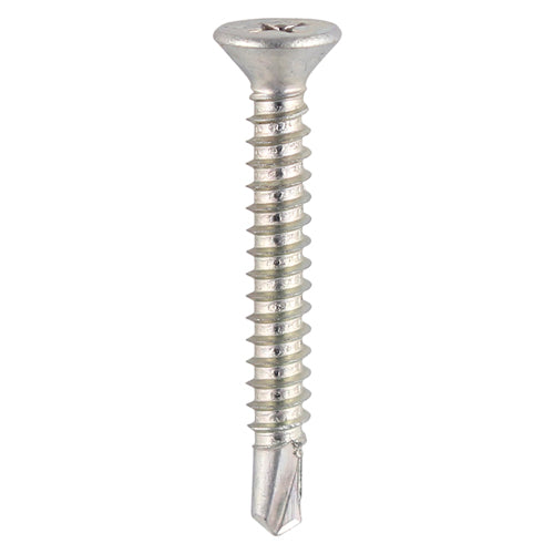 TIMCO Window Fabrication Screws - Countersunk - PH - Self-Tapping - Self-Drilling Point - Zinc 4.8 X 45mm