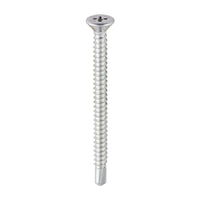 TIMCO Window Fabrication Screws - Countersunk - PH - Self-Tapping - Self-Drilling Point - Zinc 4.8 x 60mm