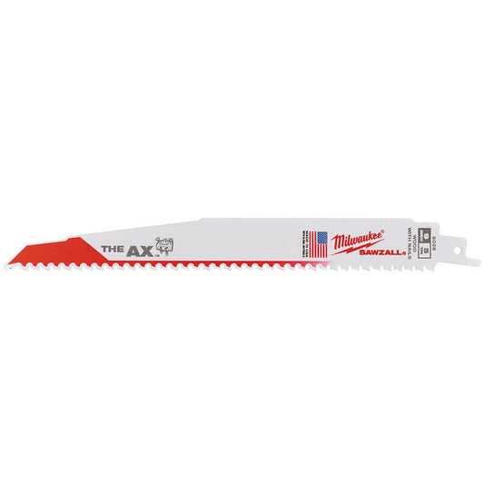 Milwaukee 230mm x 5tpi The AX Sawzall Blades 5pk