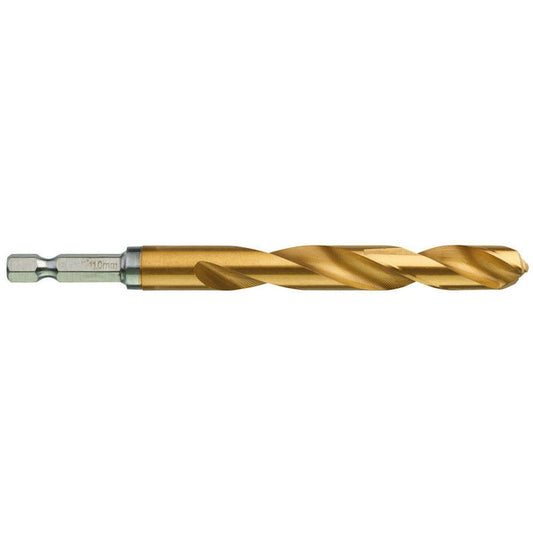 Milwaukee Red Hex - SHOCKWAVE™ HSS-G TiN Metal Drill Bit 11.0mm