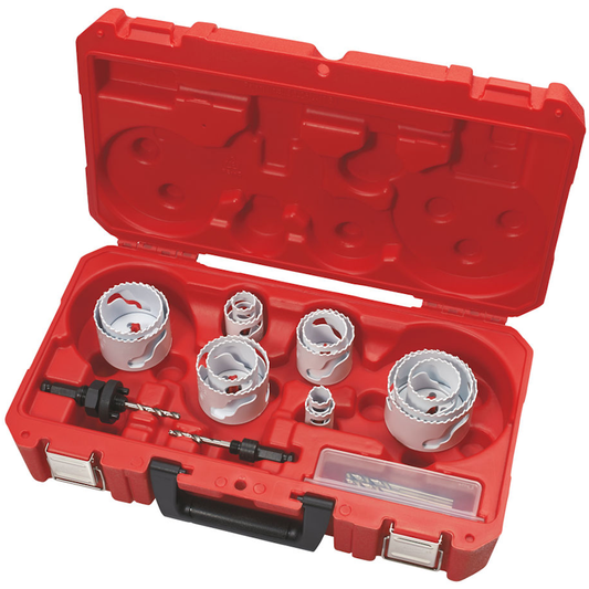 Milwaukee Hole Dozer Bi-Metal Hole Saw Kit x17 Pcs
