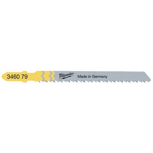 Milwaukee T101BR 75mm x 2.5mm Special Jigsaw Blades