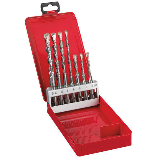 Milwaukee SDS+ Drill Set - 7pcs