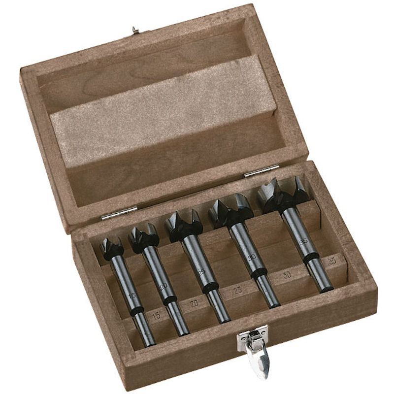 Milwaukee 5 Piece Forstner Drill Set