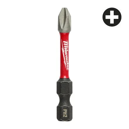 Milwaukee SHOCKWAVE™ Impact Duty Screwdriver Bit PH2 x 50mm