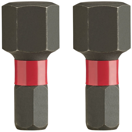 Milwaukee ShockWave Impact Duty Impact Hex 10mm x 25mm Screwdriver Bits