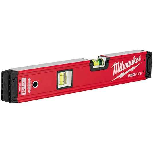 Milwaukee 41cm (16") RedStick Backbone 40 Magnetic Box Level