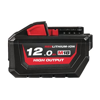 Milwaukee M18™ HIGH OUTPUT ™ 12.0Ah REDLITHIUM™ Battery