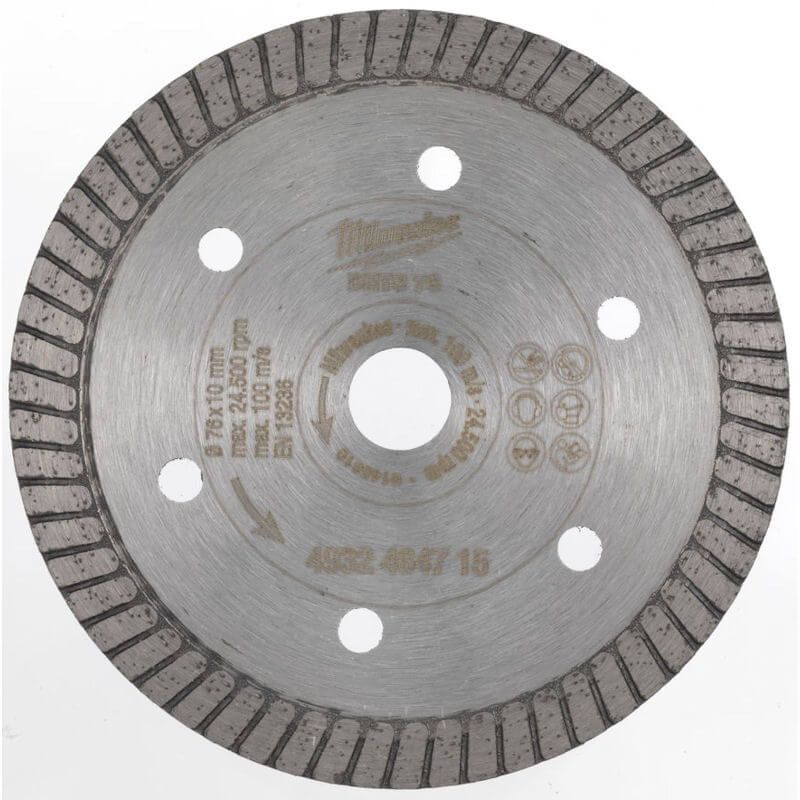 Milwaukee 76mm DHTS Diamond Blade for M12FCOT Cut-Off Tool