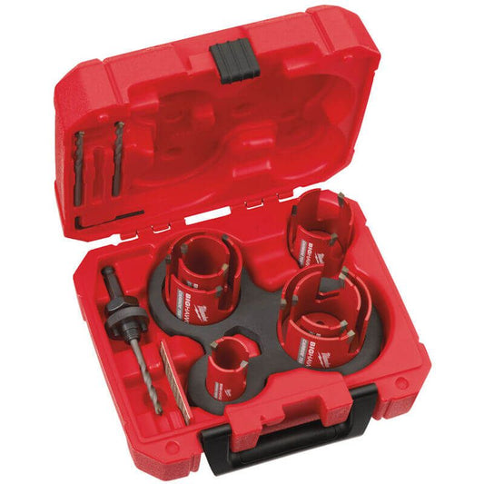 Milwaukee 10 Piece Big Hawg Holesaw Set