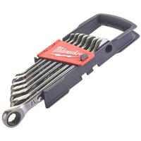 Milwaukee 7 Piece Ratcheting Metric Comb Spanner Set