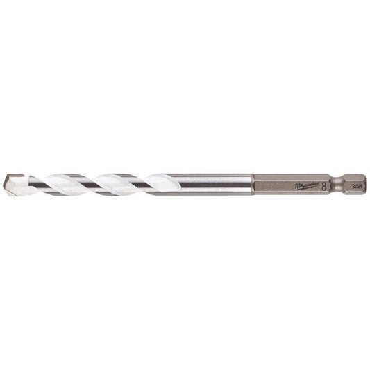 Milwaukee Shockwave 8mm x 120mm Multi-Material Drill Bit