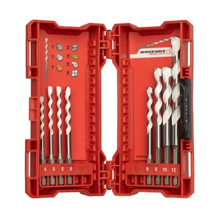 Milwaukee 8 Piece Multi Material Drill Bit Set