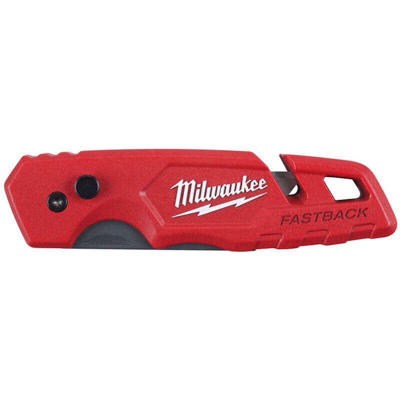 Milwaukee FastBack Folding Utility Knife with Blade Storage