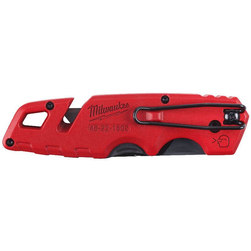 Milwaukee FastBack Folding Utility Knife with Blade Storage