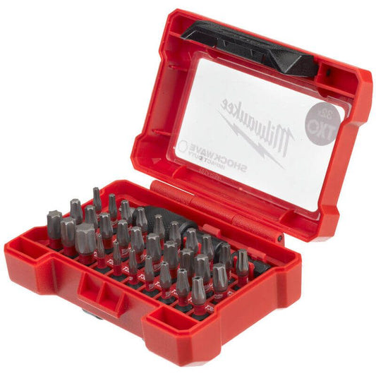 Milwaukee 1/4" SHOCKWAVE Impact Duty Bit Set x32 Pcs