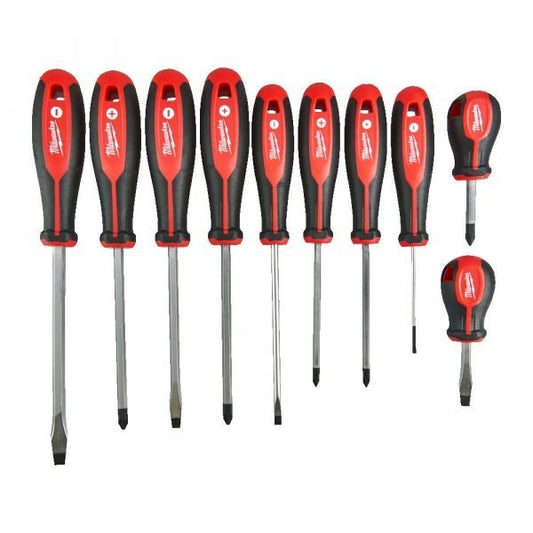 Milwaukee 10 Piece Tri-Lobe Screwdriver Set