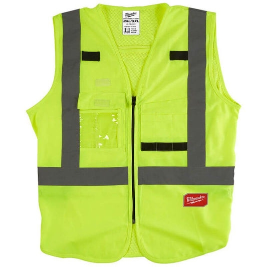 Milwaukee 2XL/3XL Yellow Hi-Visibility Vest