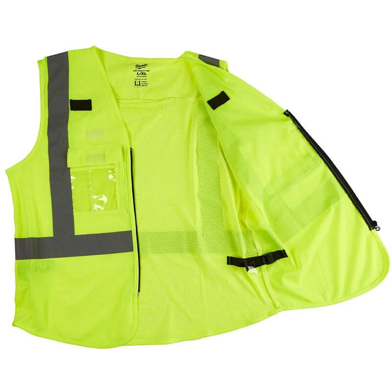 Milwaukee 2XL/3XL Yellow Hi-Visibility Vest