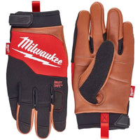 Milwaukee Hybrid Leather Gloves Size 9/L