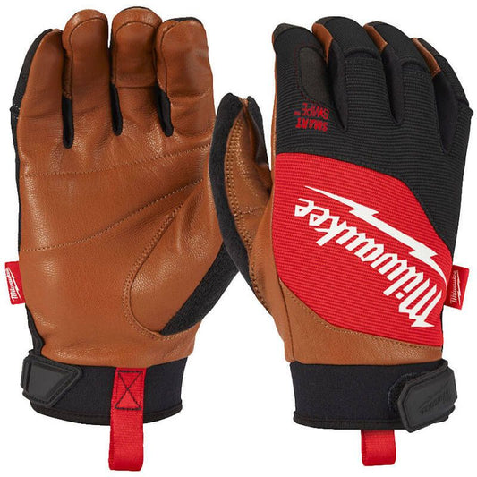 Milwaukee Hybrid Leather Gloves Size 8/M