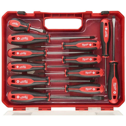 Milwaukee 12 Piece Tri-Lobe Screwdriver Set