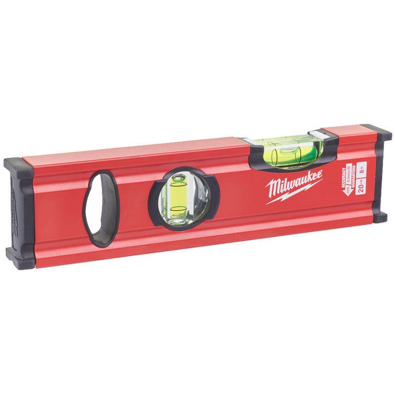 Milwaukee 20cm (8") RedStick Slim 20 Box Level