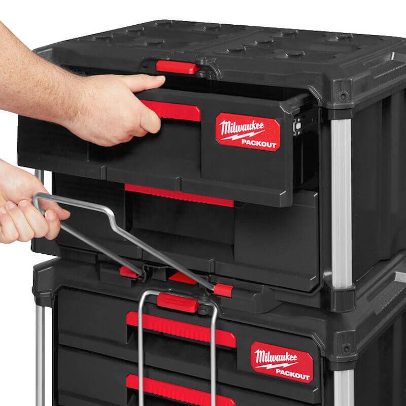 Milwaukee PACKOUT™ 2 Drawer Tool Box