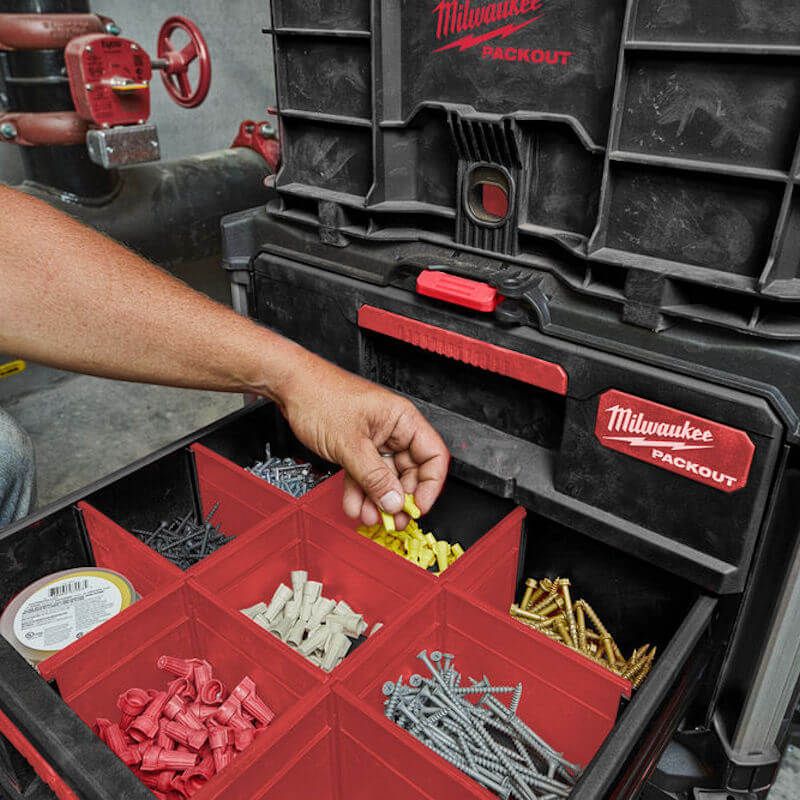 Milwaukee PACKOUT™ 3 Drawer Tool Box