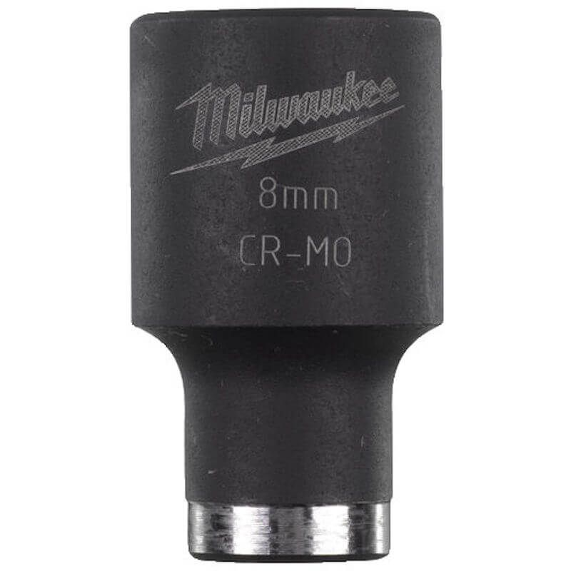 Milwaukee 8mm ShockWave Impact Duty 1/2" Drive Impact Socket